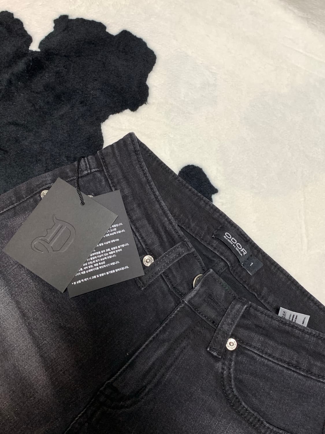 오도어 빈티지로우 쇼츠  상품이미지2