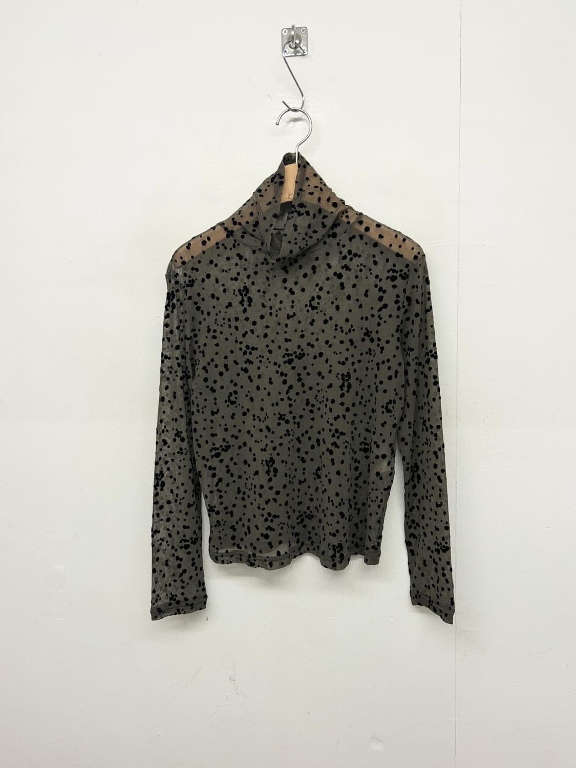 MANINROSSO 도트 시스루 탑 상품이미지1