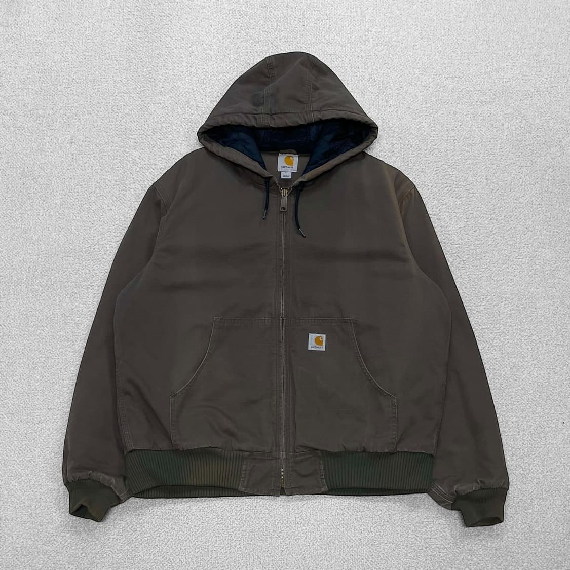 칼하트 Carhartt 덕 액티브 후드 자켓 브라운 상품이미지1