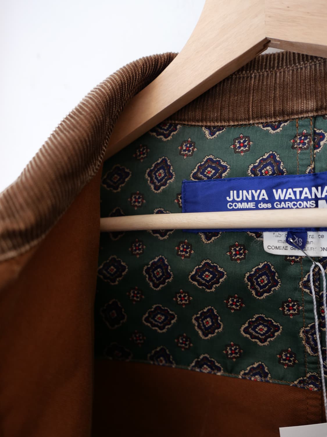 준야 와타나베 코듀로이 카라 자켓 상품이미지5