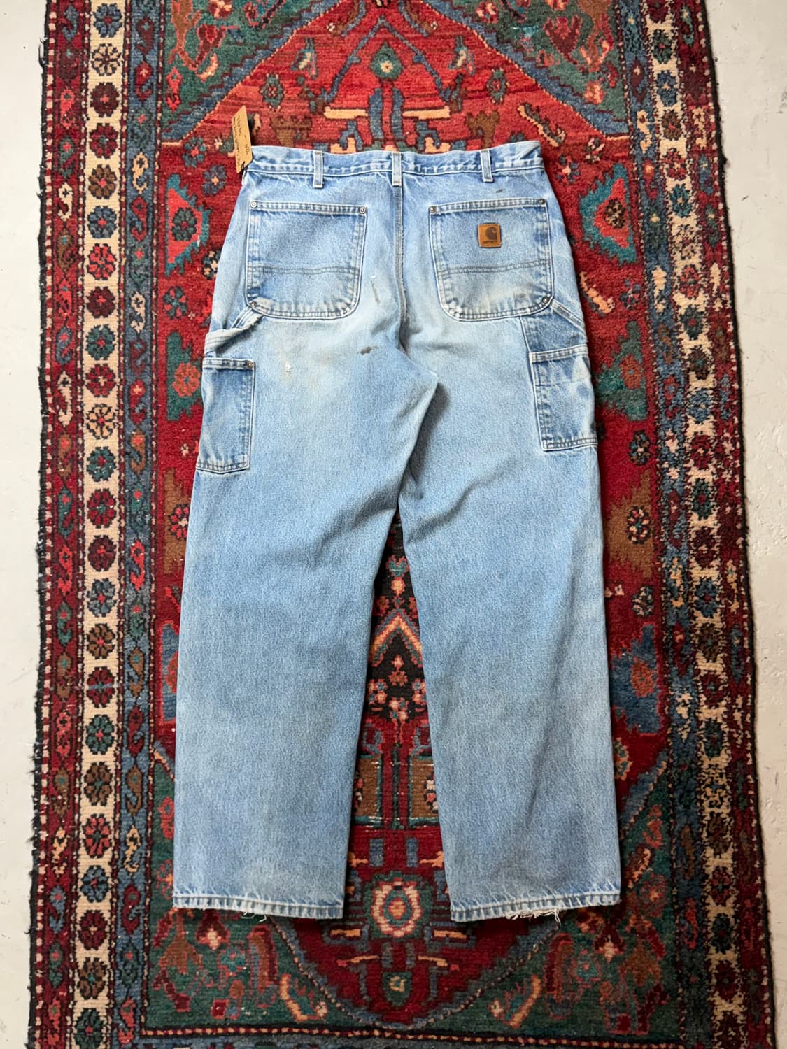 00’s OG 칼하트 데님 더블니 칼하트 B73 썩블니 상품이미지4