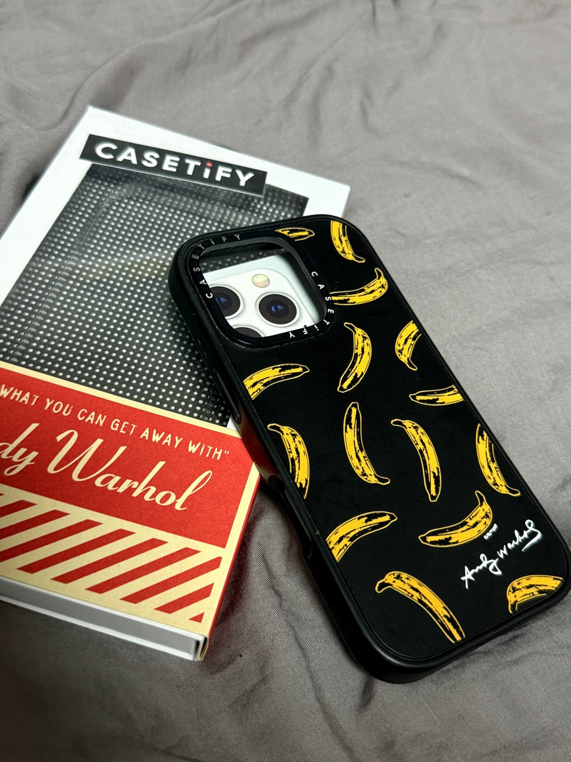 케이스티파이 앤디워홀 한정판 케이스 블랙 아이폰 16프로 맥세이프 상품이미지3