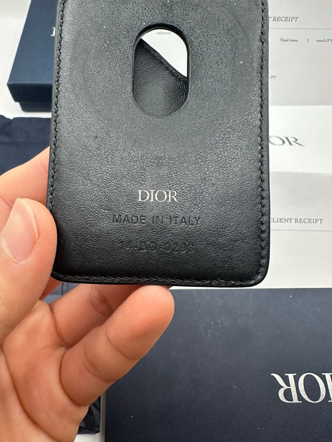 디올 오블리크 맥세이프 카드지깁 상품이미지2