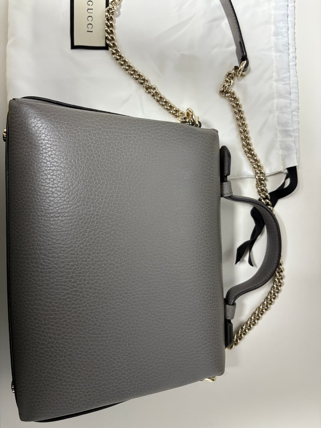 gucci 구찌 여성 인터로킹 GG 체인 스몰 숄더백 상품이미지2