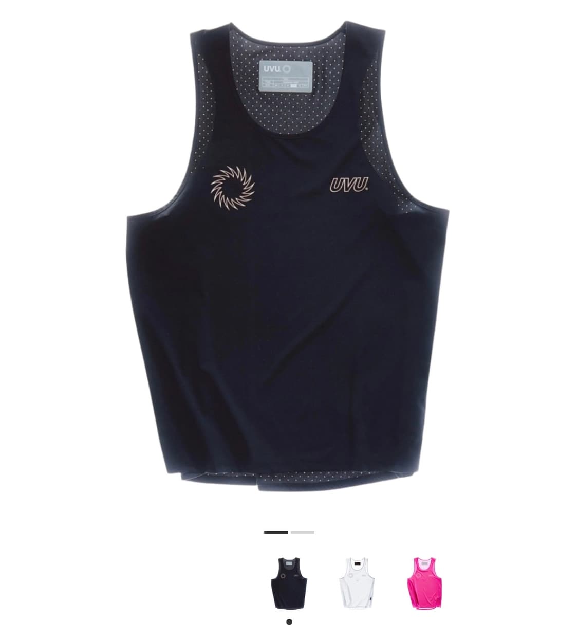 uvu 싱글렛 블랙 m 사이즈 팝니다 ㅎㅎ 상품이미지1