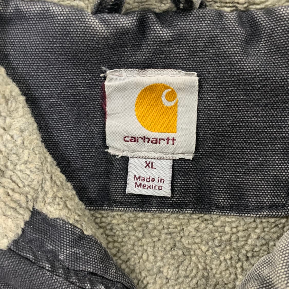 칼하트 og 가죽탭 워크 자켓 상품이미지6