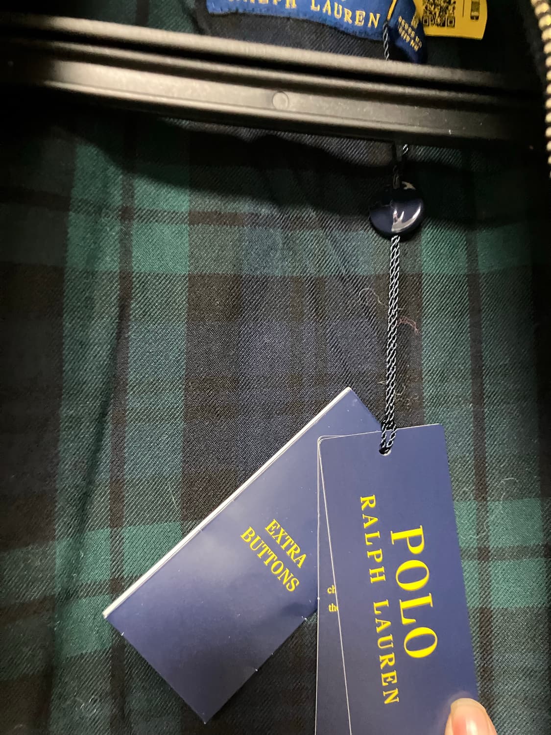 폴로 랄프로렌 코듀로이 바라쿠타 xl 네이비 상품이미지2