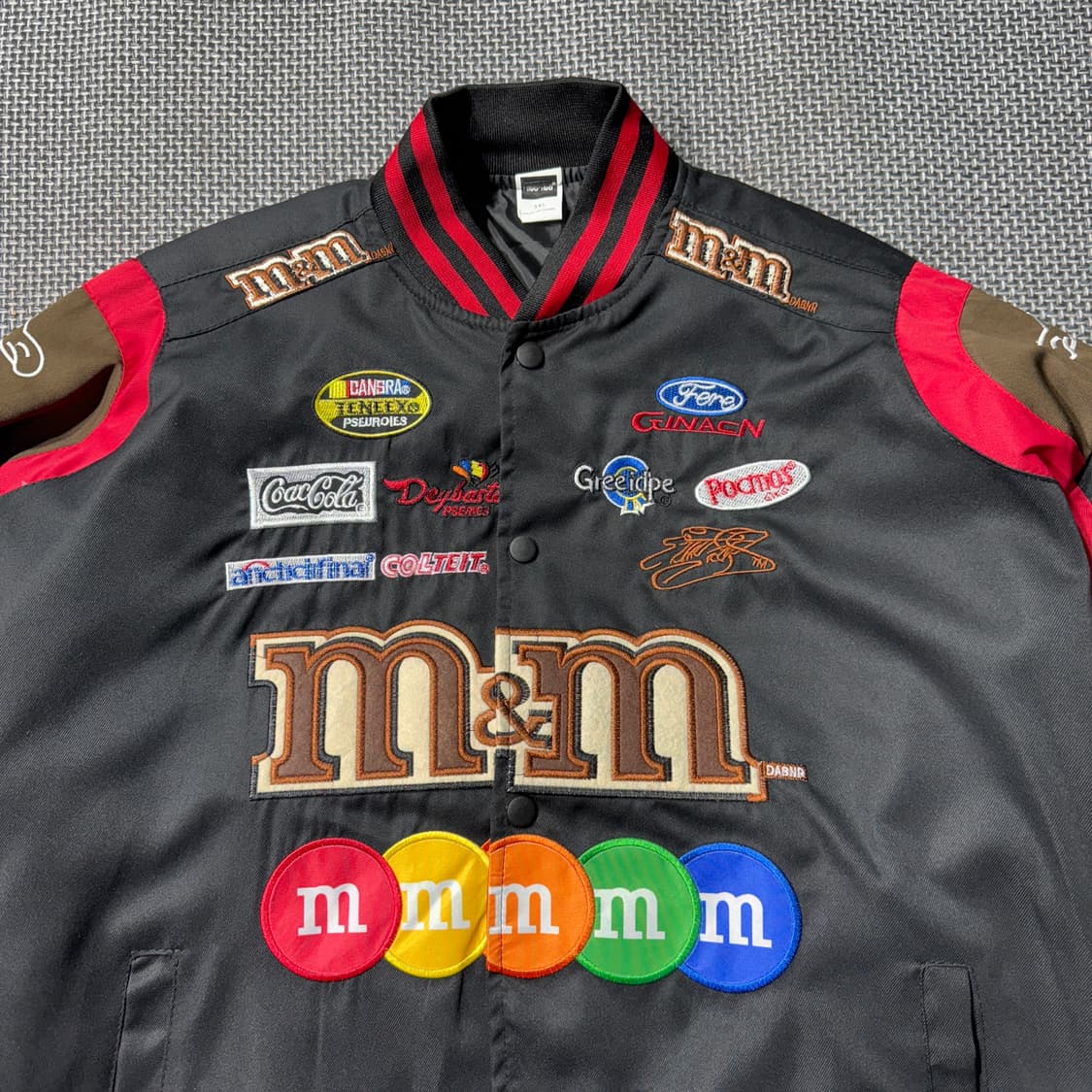 m&m 레이싱 바람막이 점퍼 상품이미지2