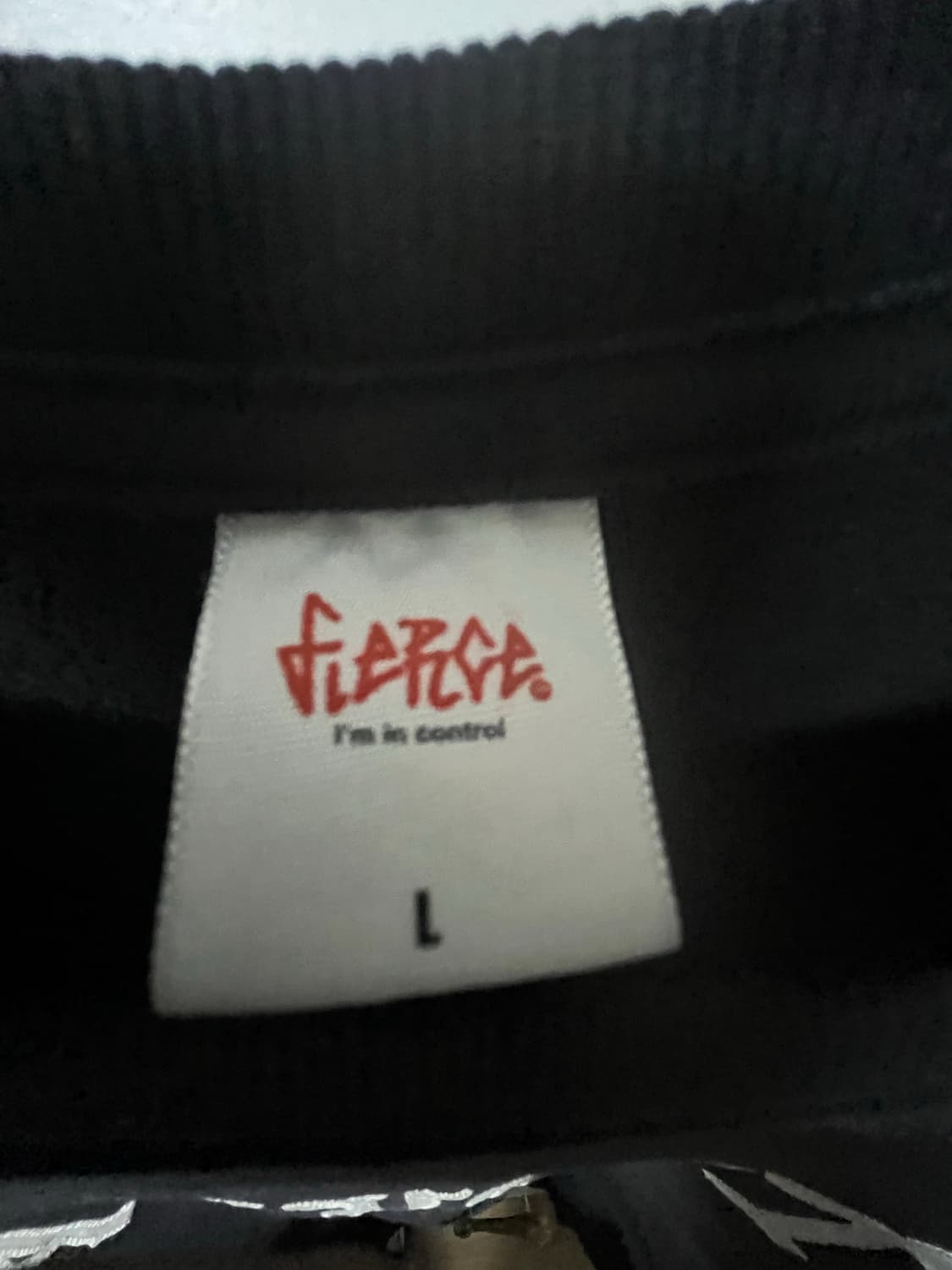 피어스 라무에르테 스웻셔츠 블랙 L 상품이미지3