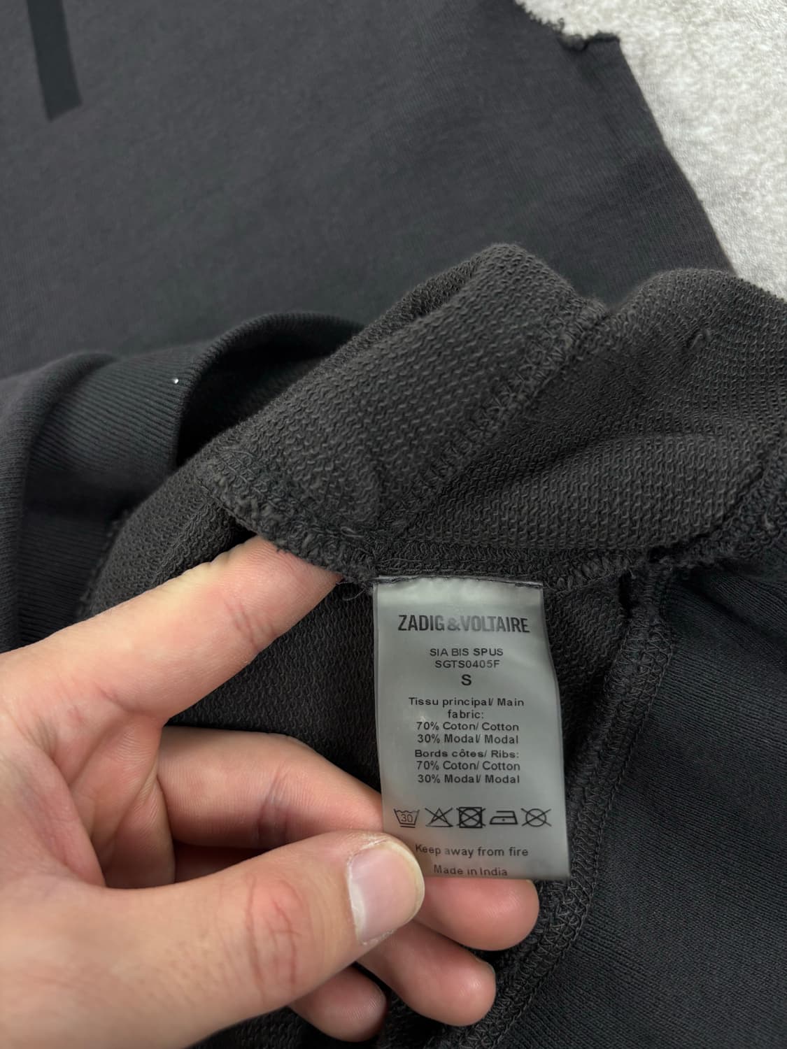 Zadig & Voltaire Dress Hoodie  상품이미지4