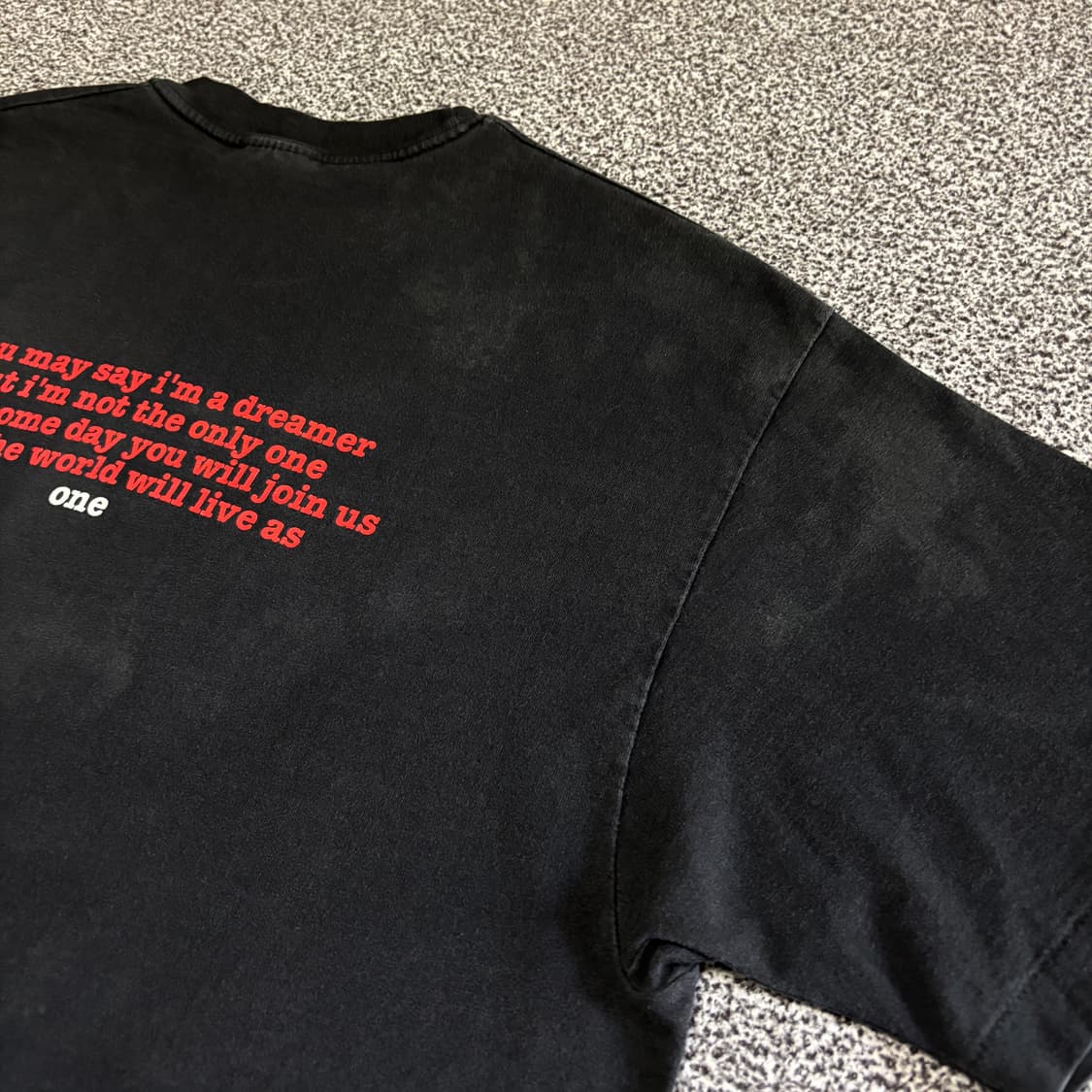 90s 빈티지 존레논 Jonh lennon 반팔 티셔츠 XL 상품이미지9