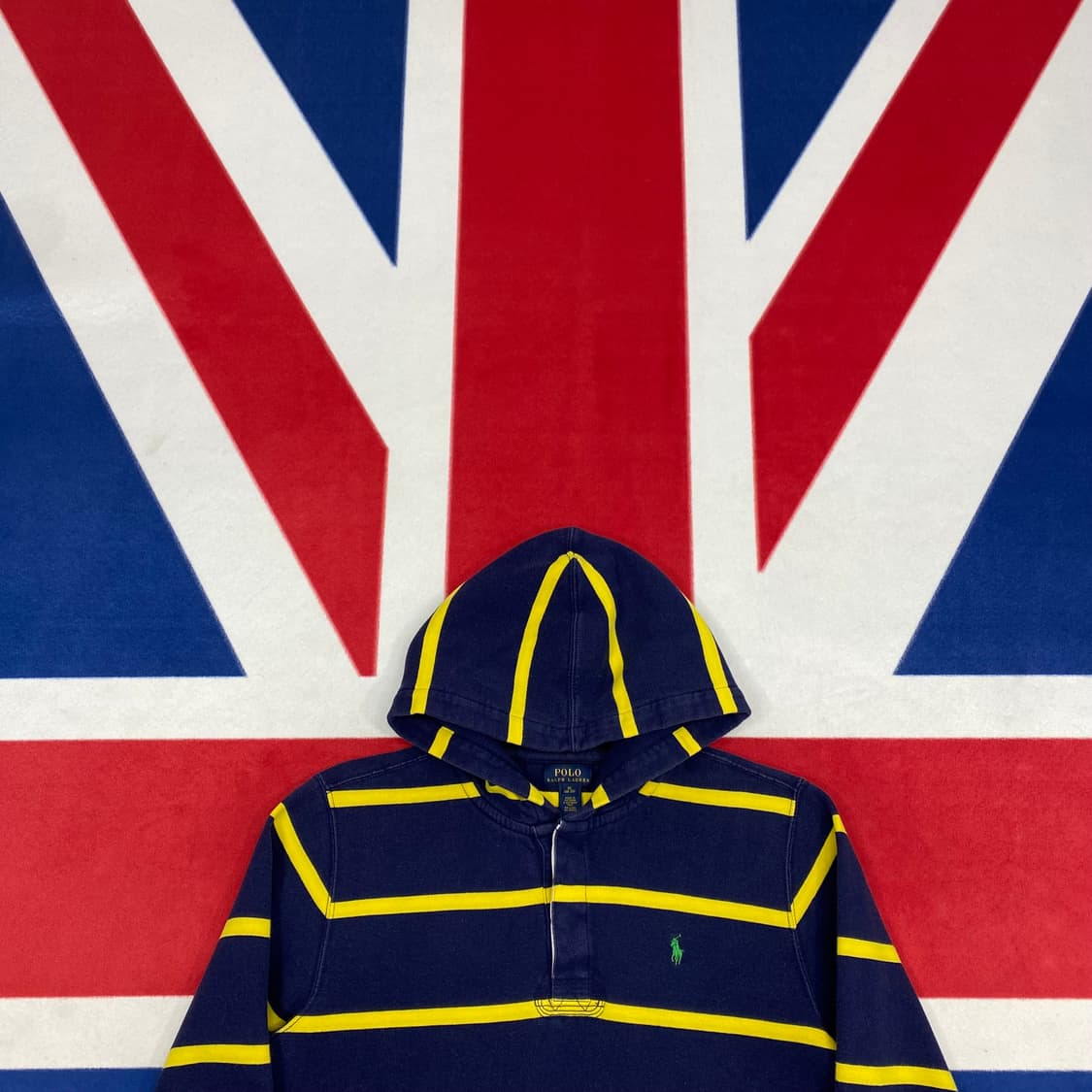  폴로 후드티  실측 S  상품이미지2