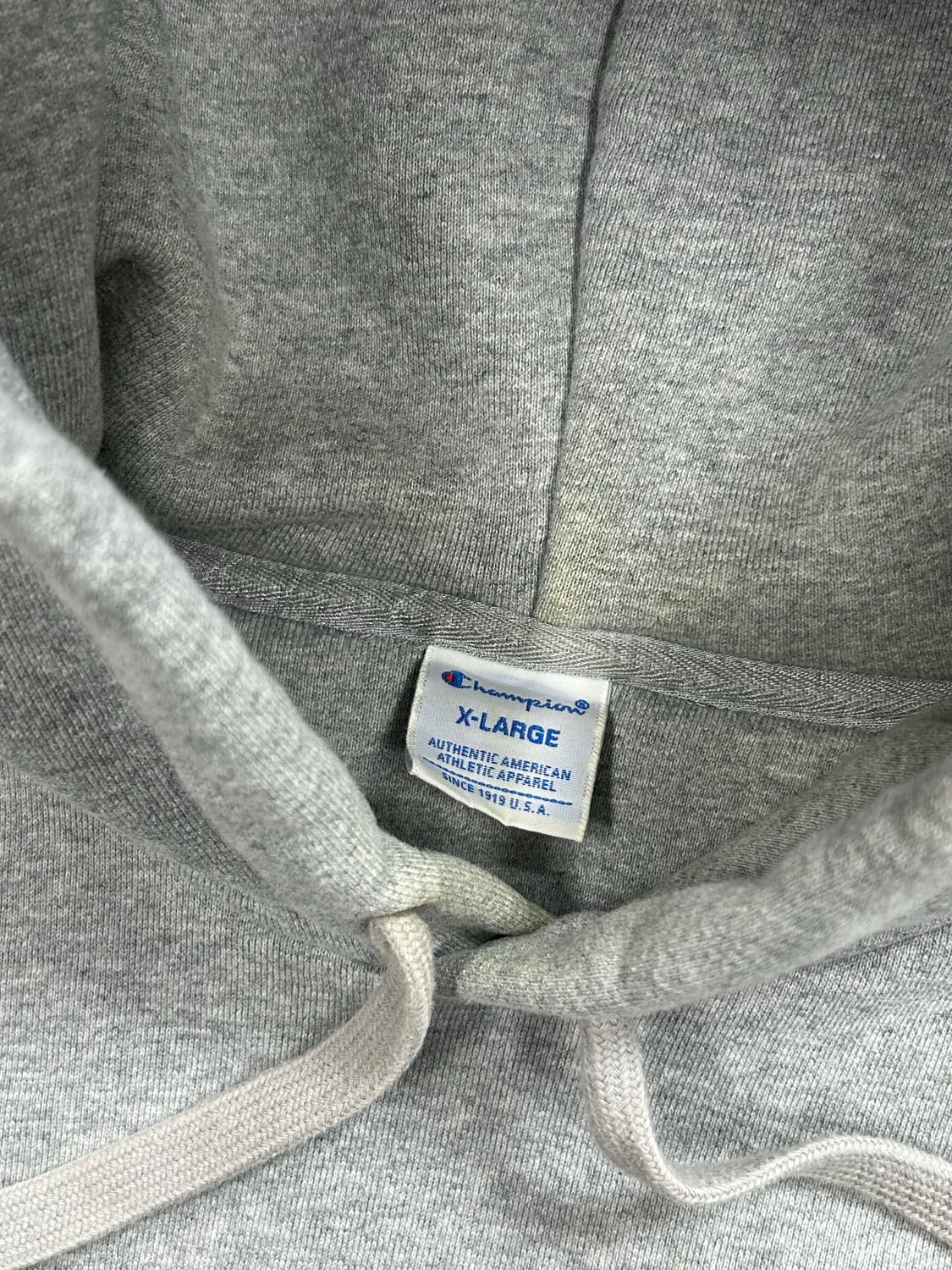챔피온 빅C로고 그레이 후드티 XL 상품이미지5