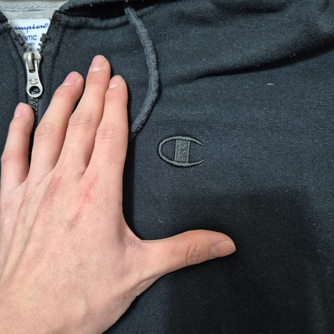 챔피온 어센틱 남성 후드집업  상품이미지5