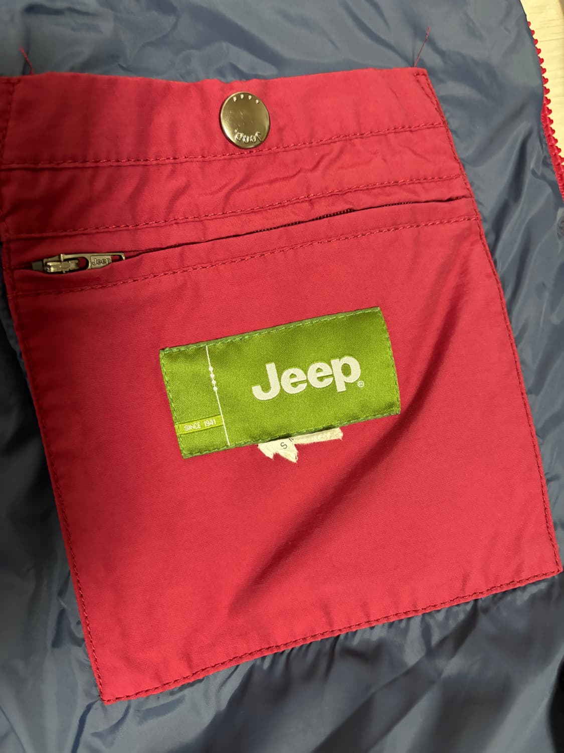 JEEP 노르딕 패턴 패딩조끼 상품이미지3