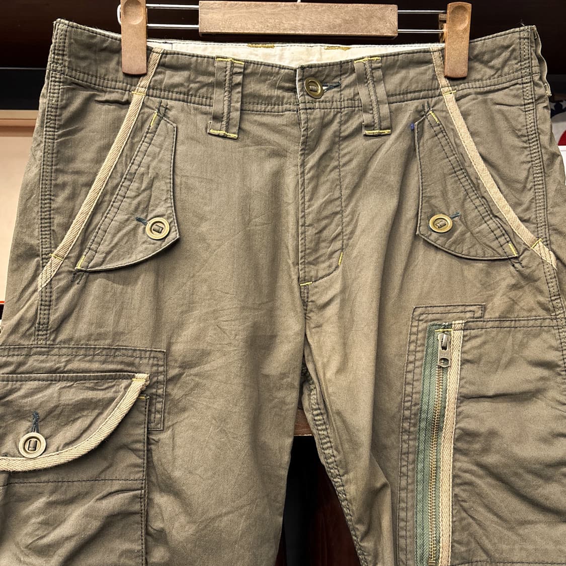 에드윈 익스클루시브 라인 유틸리티 스티치 카고팬츠 N1257   상품이미지3