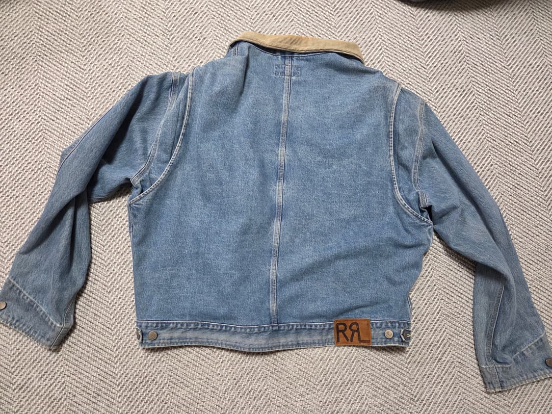 RRL 90s 3성 덩가리 데님자켓(XL) 상품이미지2