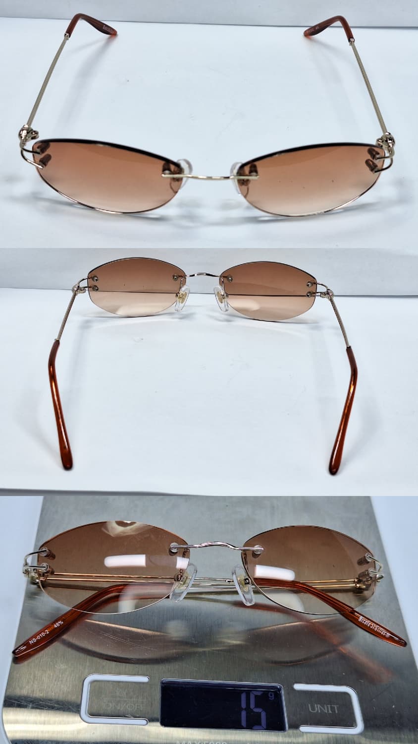 니콜 생질르 NS-010-2 프랑스 무테 선글라스 빈티지 레트로 y2k 상품이미지8