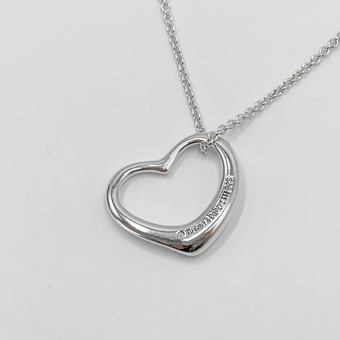 티파니 엘사 퍼레티 오픈 하트 22mm 목걸이 NO.91 상품이미지6