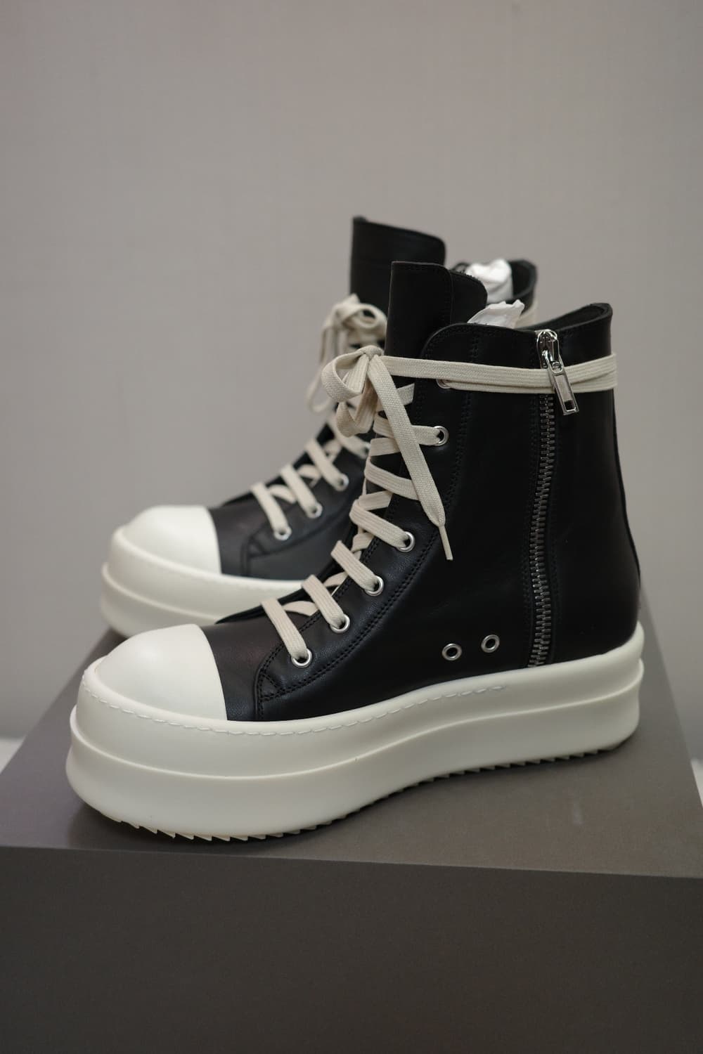 [41] 릭오웬스 메가 범퍼 라몬즈 하이 스니커즈 LCO 상품이미지5