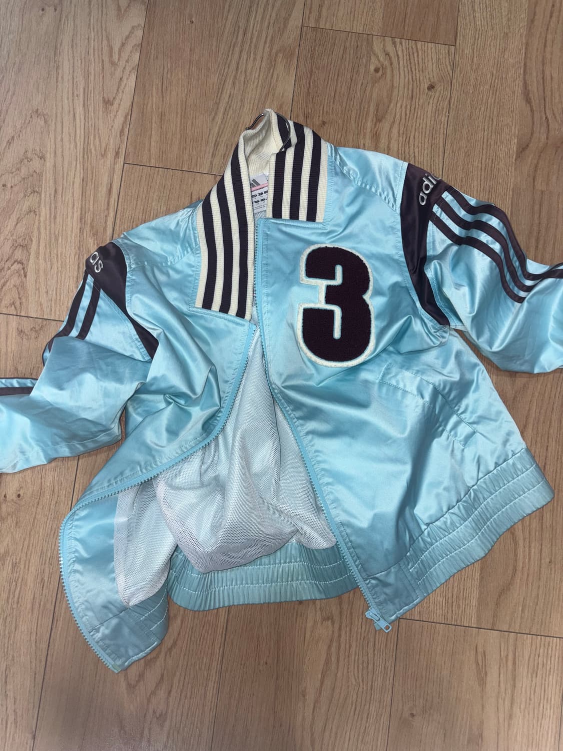 아디다스 민트 집업 자켓 바람막이 상품이미지1