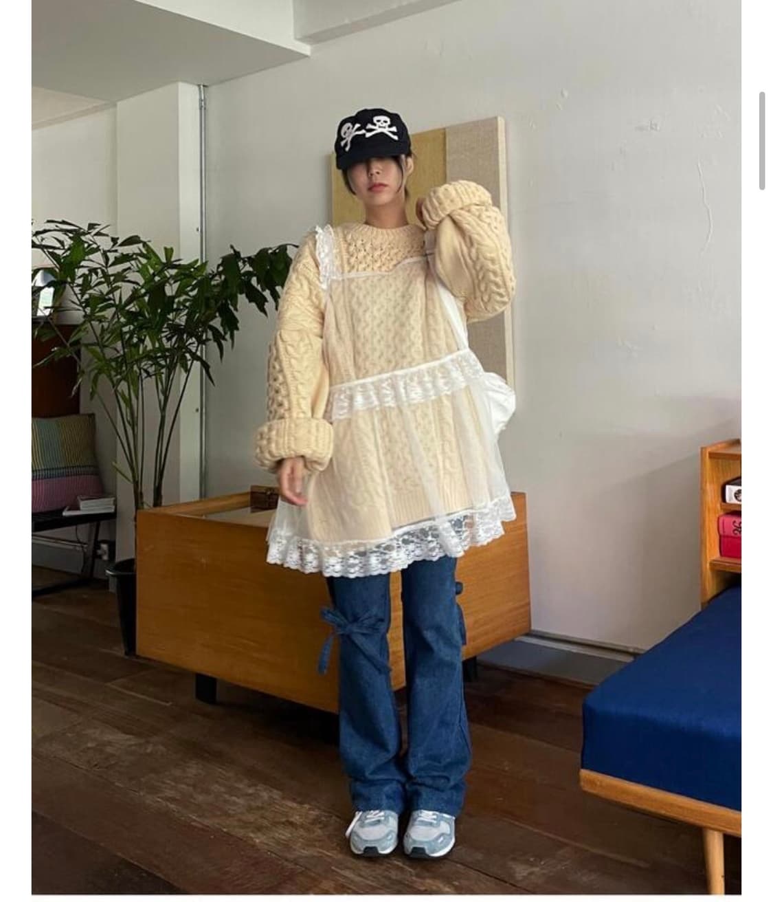 어나더랭귀지 레이스 드레스 상품이미지4