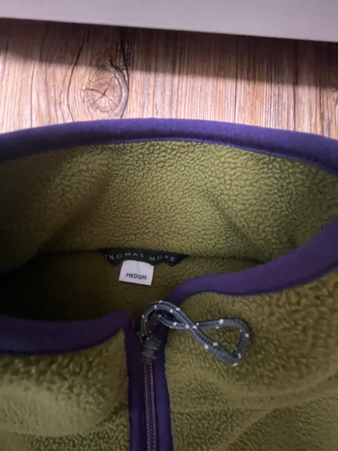 토마스모어 하프집업 올리브그린 M 상품이미지3