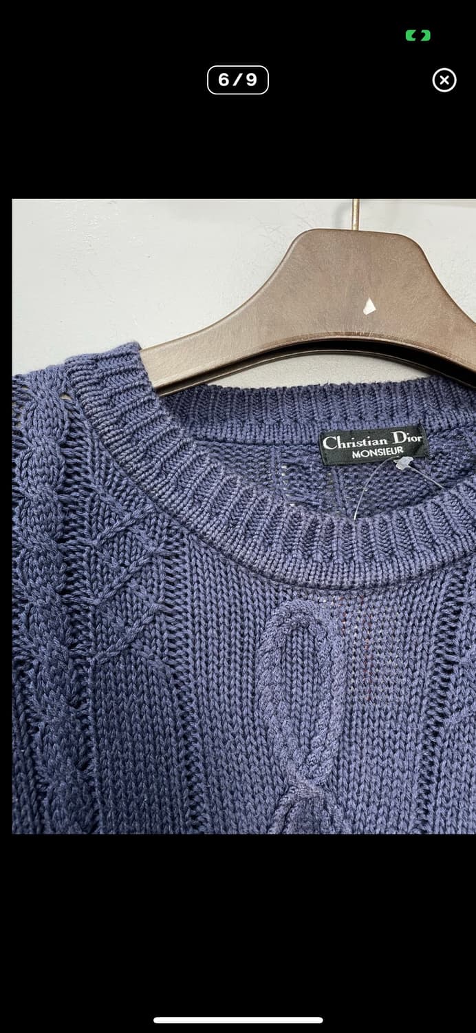 크리스찬 디올 케이블 니트 A2869 상품이미지6