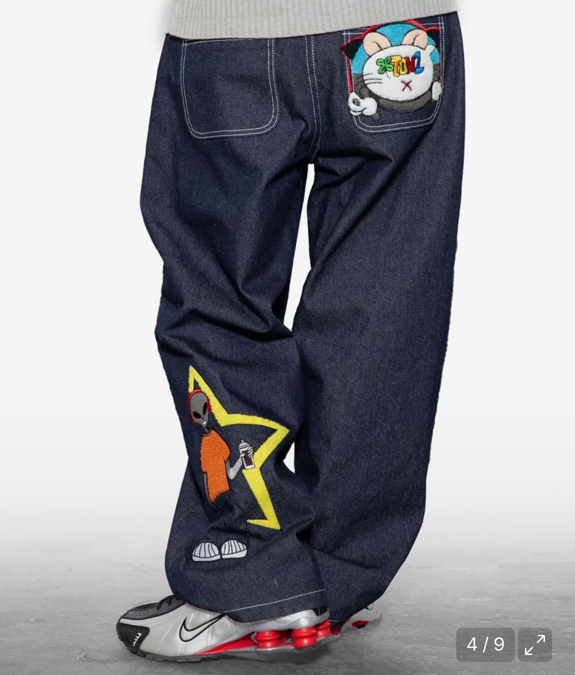 엑스톤즈 스커퍼 에일리언 데님 팬츠 S 상품이미지1