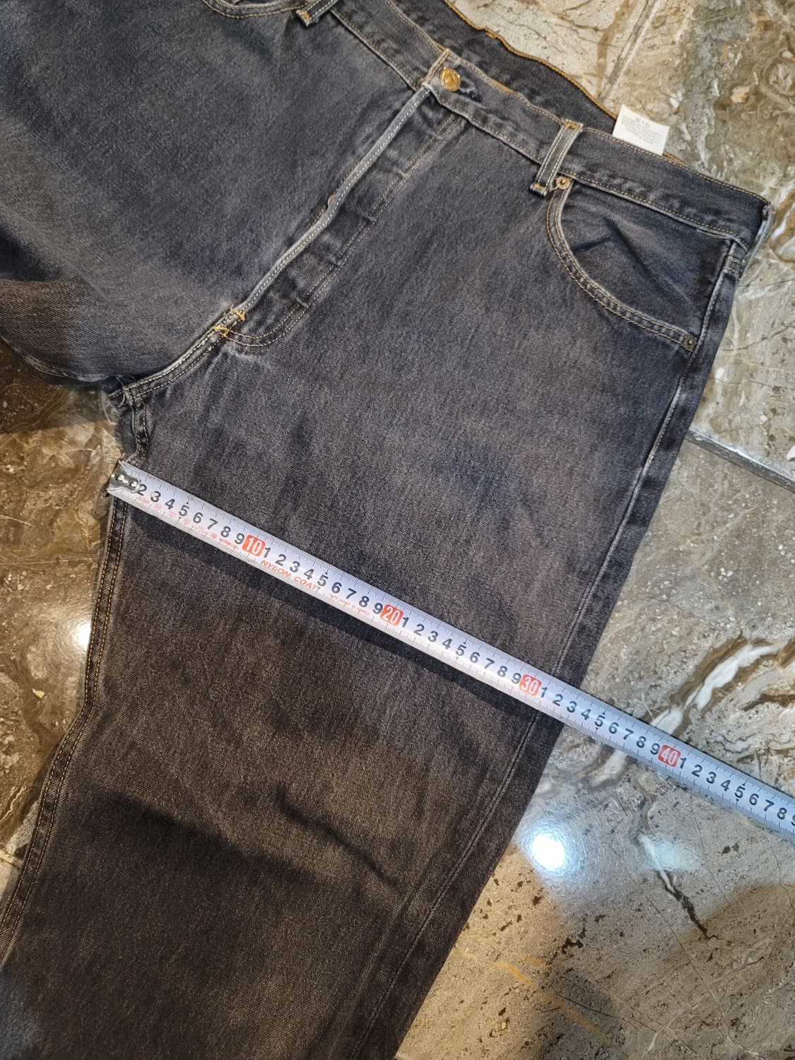 리바이스 501 흑청 (다크그레이) 빅사이즈  상품이미지6