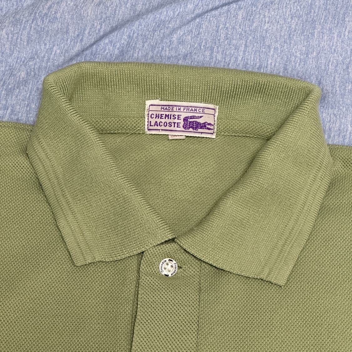 80s 라코스테 피케 카라 티셔츠 (2XL) 상품이미지3