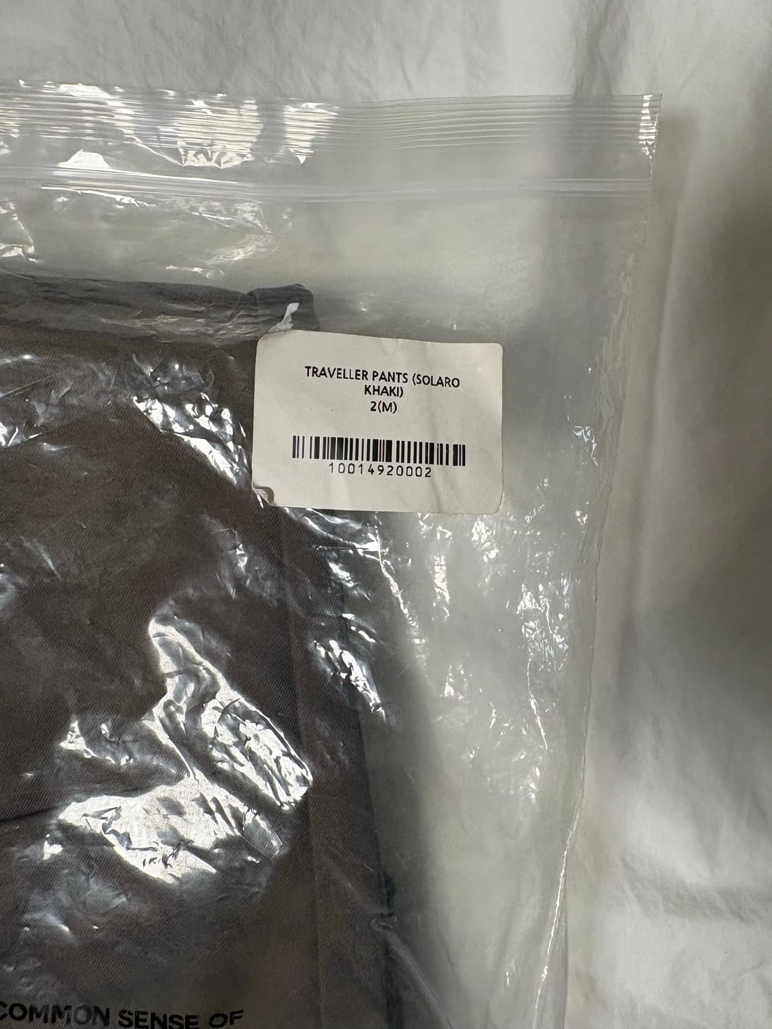 [M] 999휴머니티 트래블러 팬츠 카키 상품이미지3