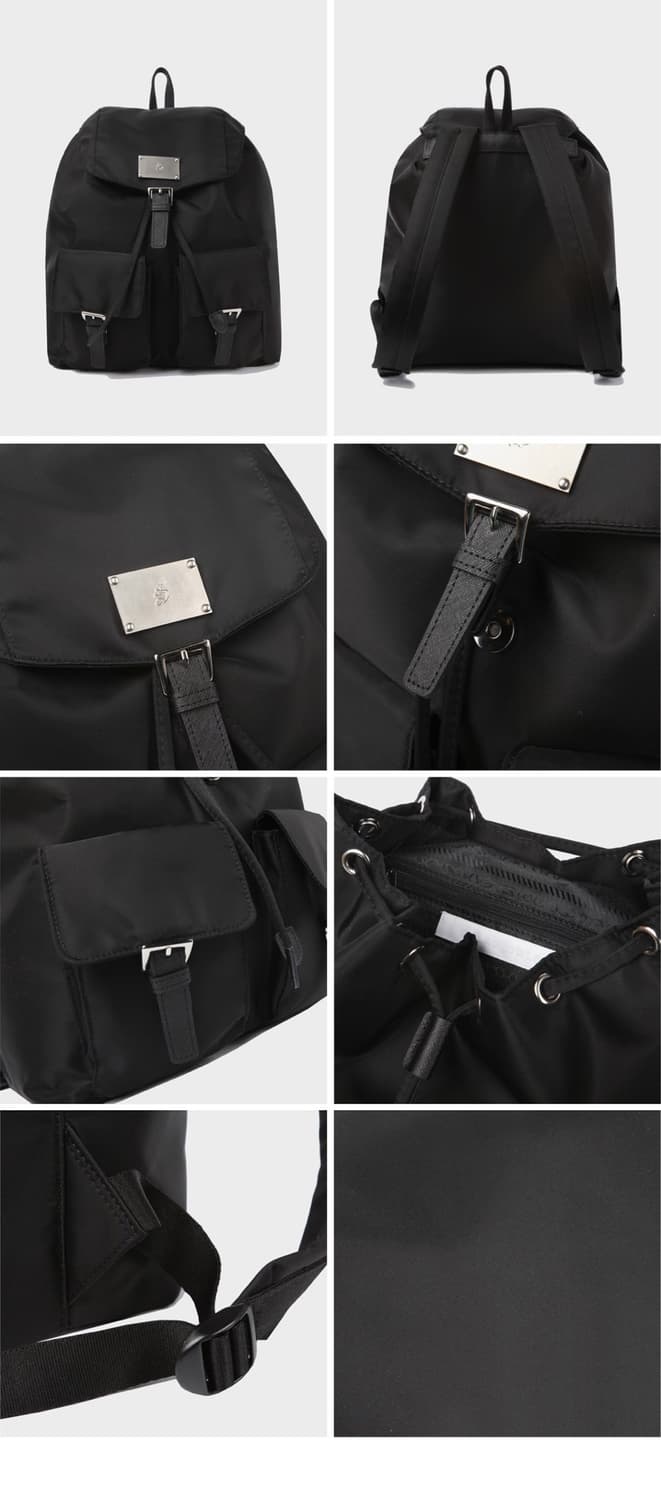 Symbol nylon backpack 샐볼 나일론 백팩 상품이미지2