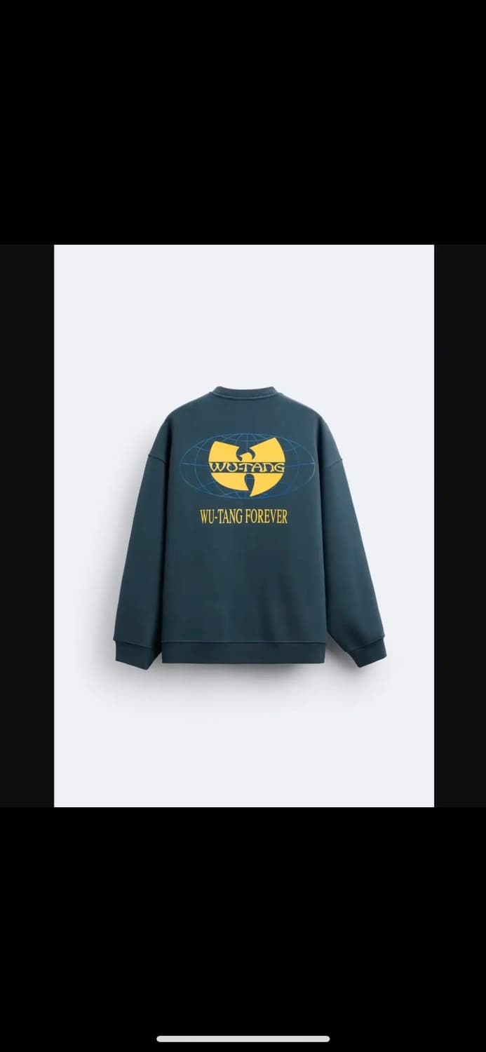 XL 자라 맨투맨 2023 WU-TANG CLAN 상품이미지5