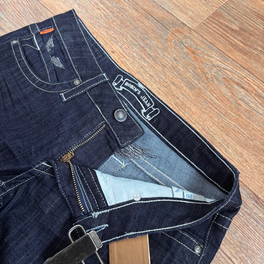 새제품 로빈스진 마릴린 25 26 미국 수입 정품 스판 데님 청바지  상품이미지6