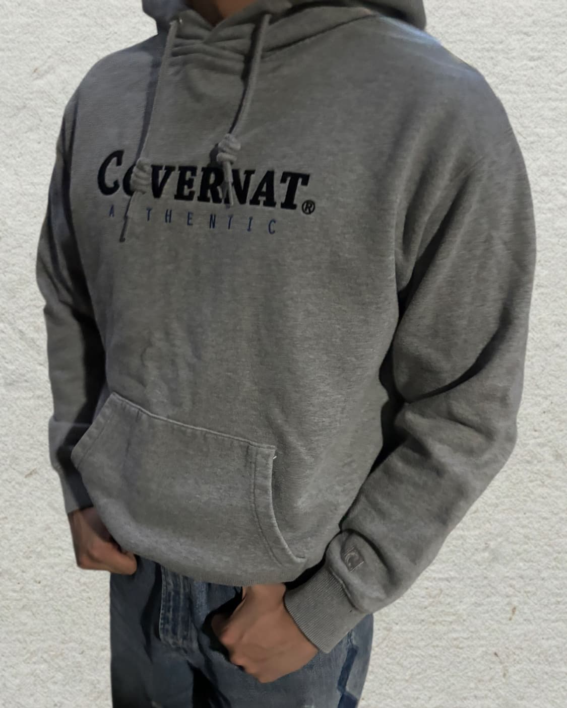 Covernat 오센틱 로고 후드 상품이미지3