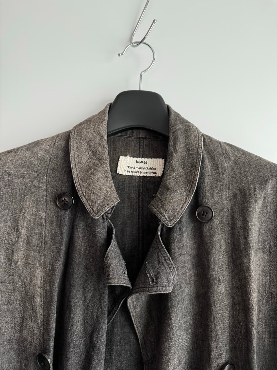 Kaval 엔틱 린넨 코트  상품이미지2