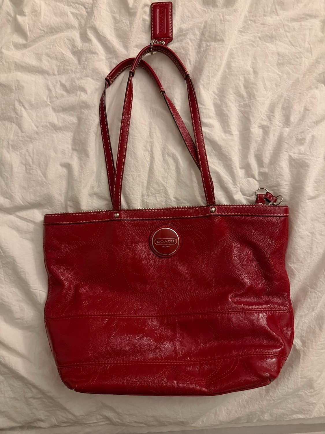 Coach red tote bag 상품이미지1