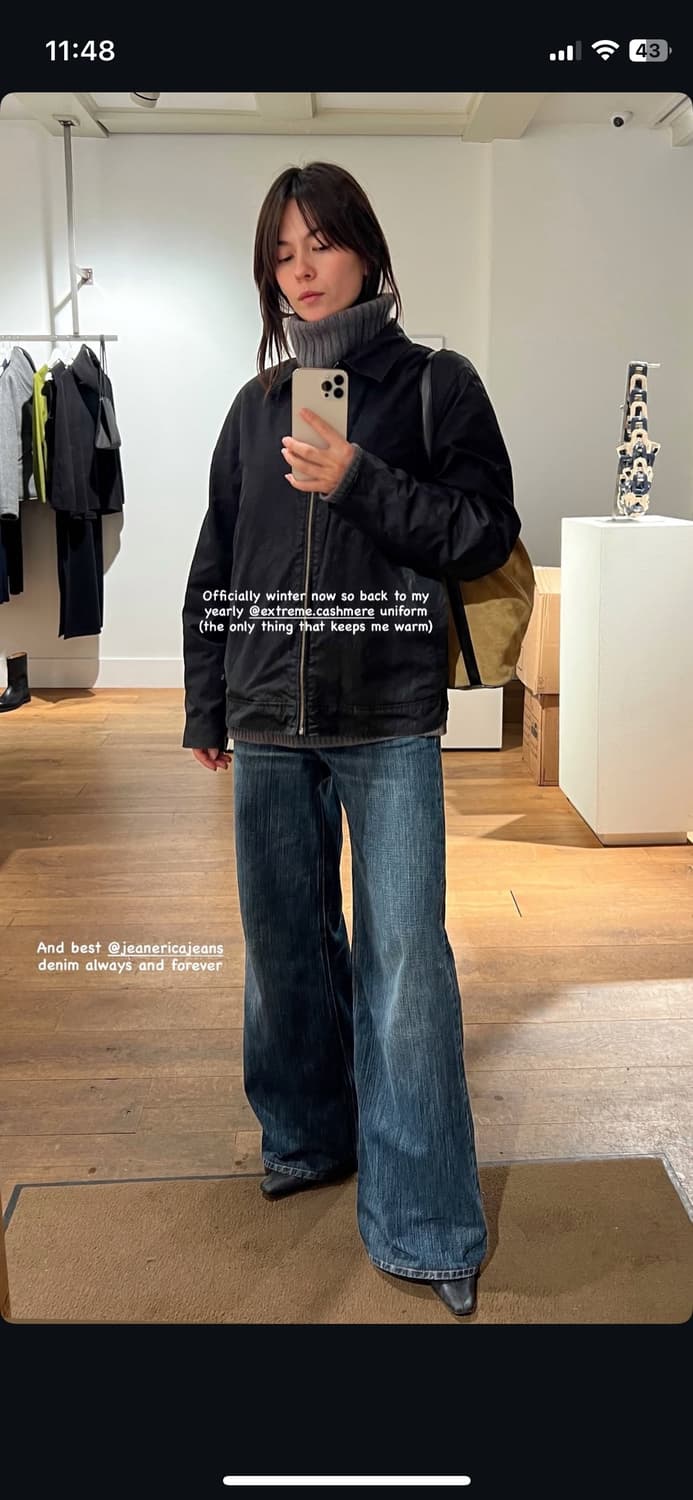 jeanerica -kyoto jean(dark blue righe) 상품이미지7