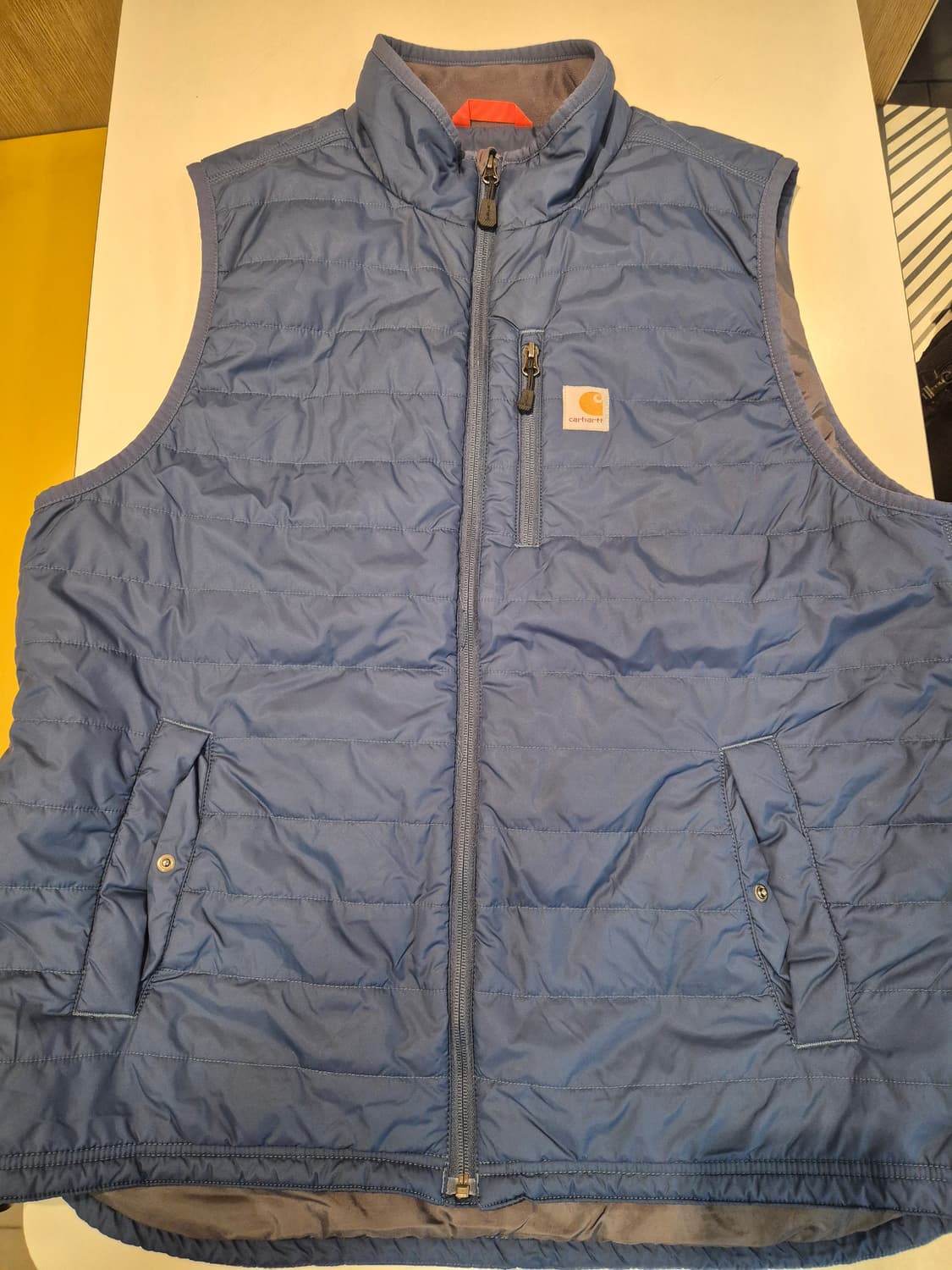 칼 하트 패딩 조끼 XL 105~110 판매합니다 상품이미지1