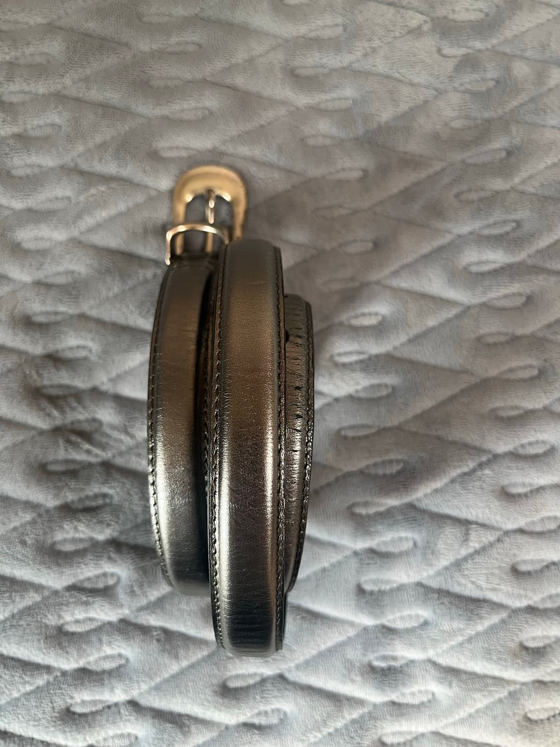 아워 레가시 2cm 벨트 쉐도우 크롬 레더 80 상품이미지3