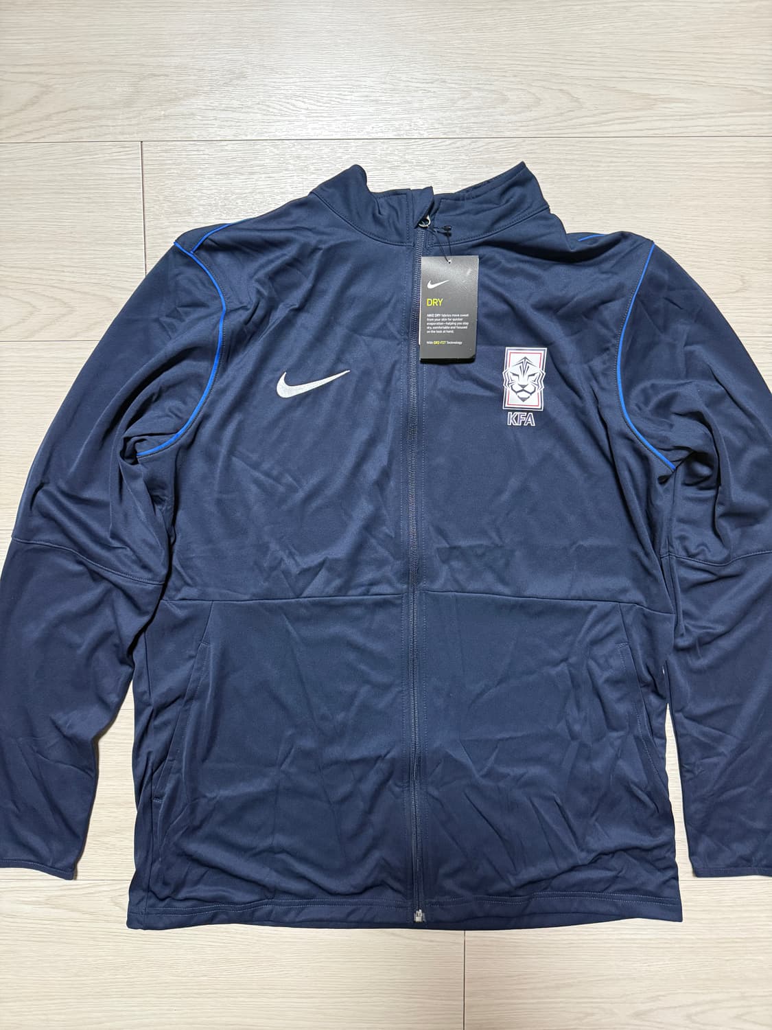 나이키 KFA 드라이핏 트레이닝 집업 네이비 상품이미지1
