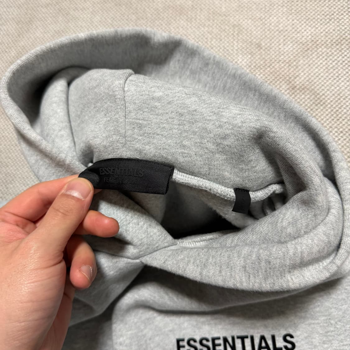 에센셜 Fear of God 기모 후드티 상품이미지3