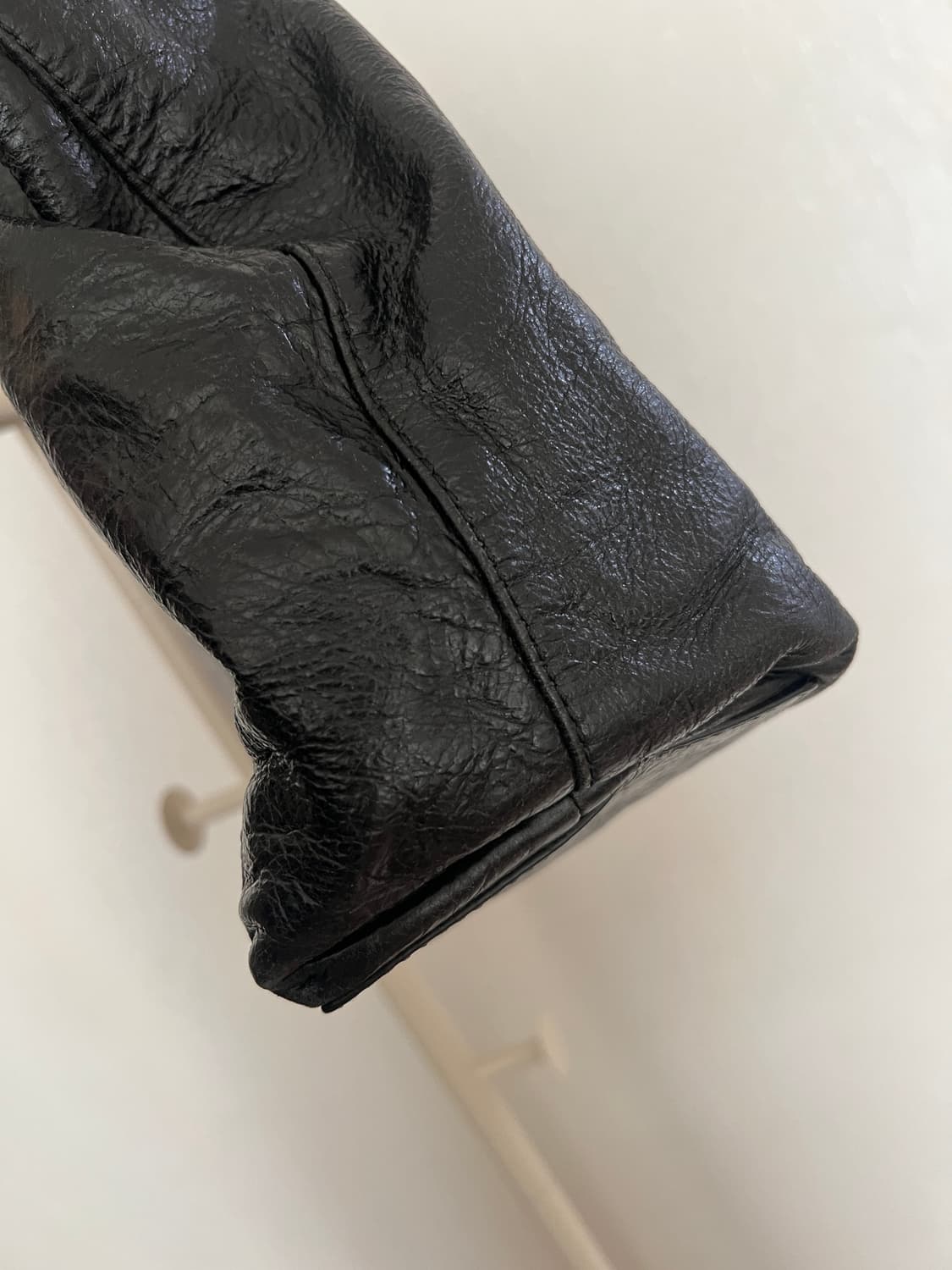 Tory Burch 토리버치 아만다 가죽 토트백 블랙 상품이미지7