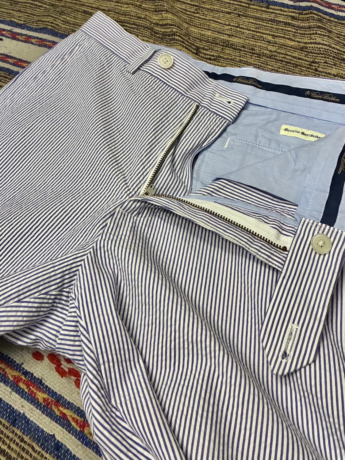 (30)브룩스브라더스 스트라이프 코튼 시어서커 팬츠  상품이미지3