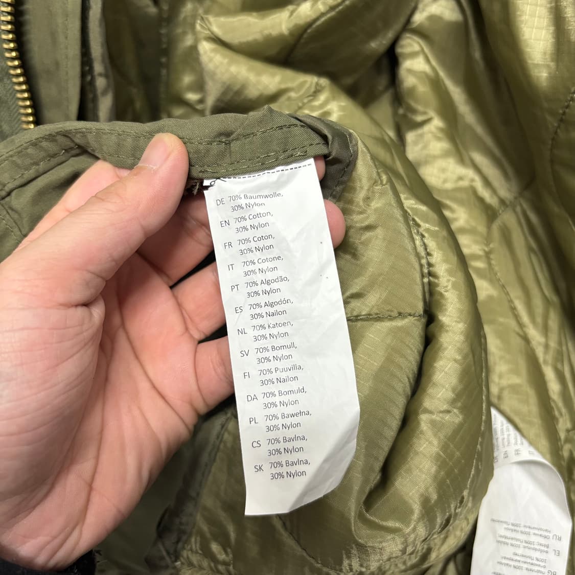 밀텍 m65 피쉬테일 파카  상품이미지6