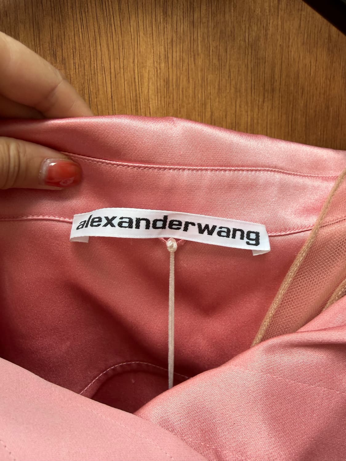 알렉산더왕 드레이프 셔츠 드레스 (신품) 상품이미지4
