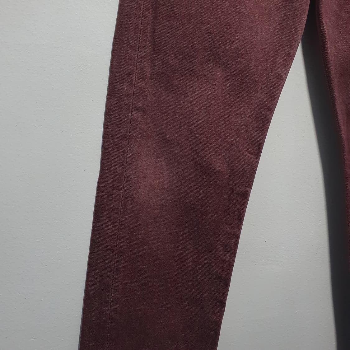 00s 리바이스 501 XX 버튼플라이 데님 팬츠 와인 버건디 28-30 상품이미지4