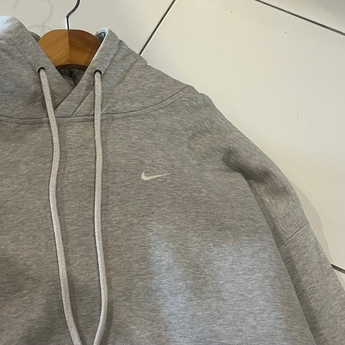 나이키 NRG 스우시 그레이 후드티 상품이미지3