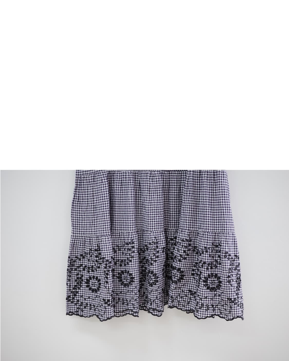  MEICONNE checked one-piece 상품이미지4